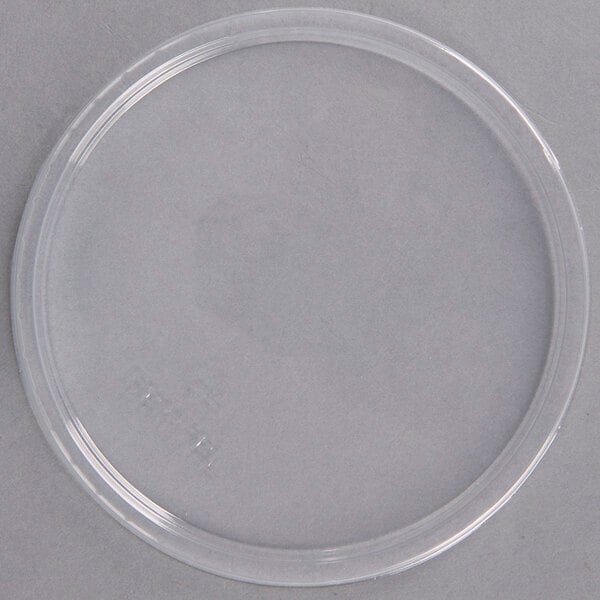 PET Clear Deli container Flat Lids 500pcs/case - Wellcare