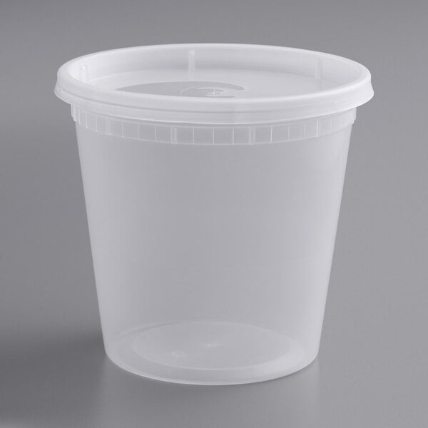 PP Clear Deli container 32 oz 500pcs/case - Wellcare