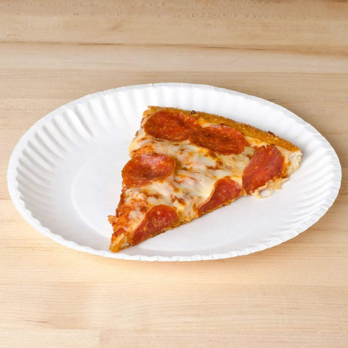 Pizza plate 9" un-coated 170gsm | 1000 PCS/Case - Wellcare