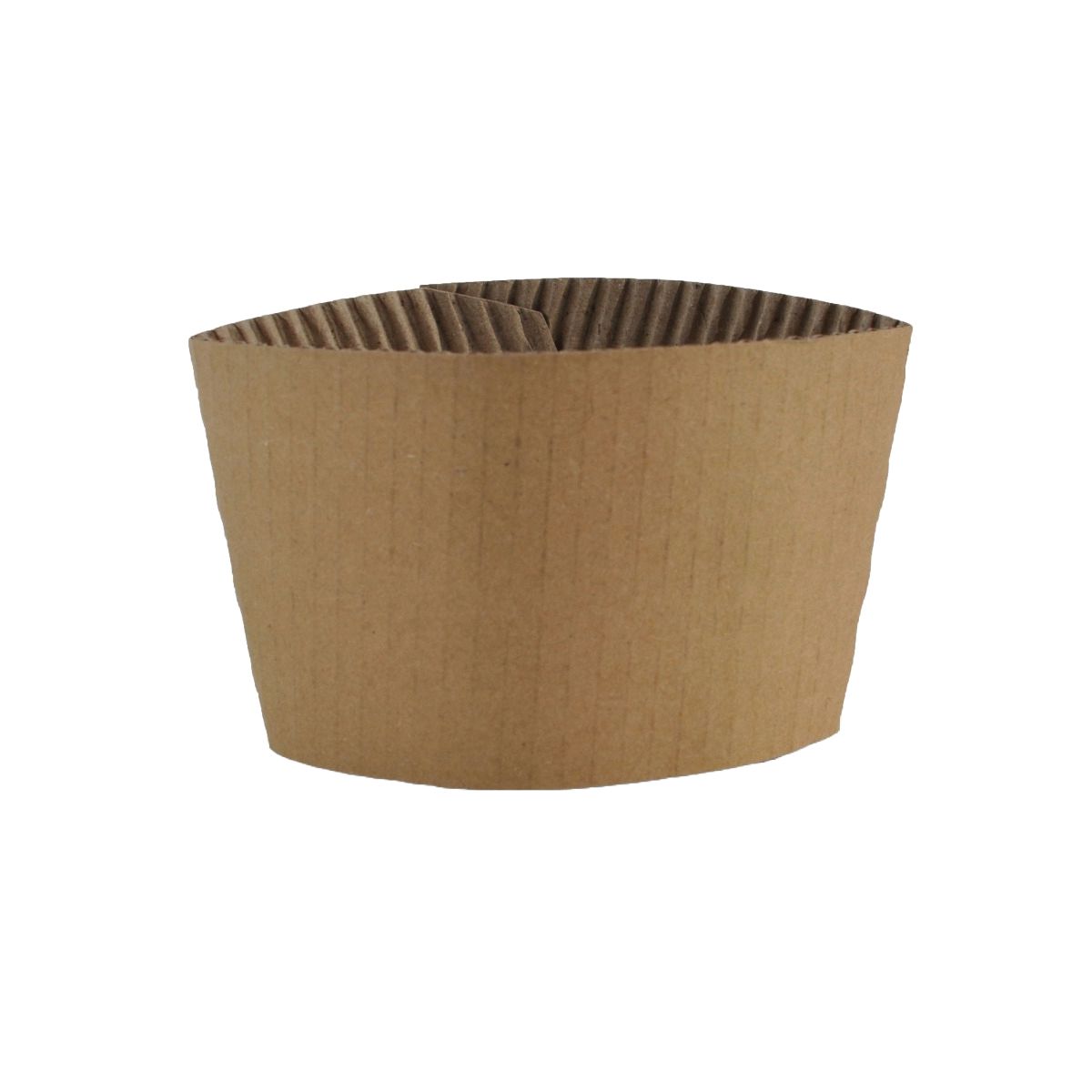 Sleeve for 10-24 oz Hot Cup | Recycled Kraft Paper | Compostable | 1000/case - Stalk Market
