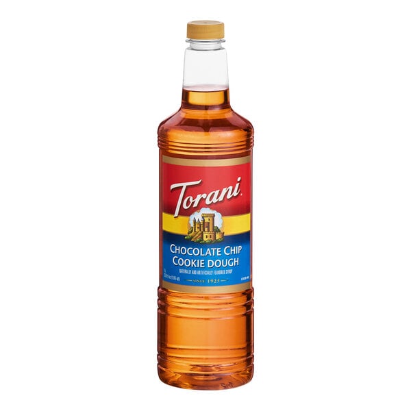 Torani Chocolate Chip Cookie Dough Flavoring Syrup 1 Liter