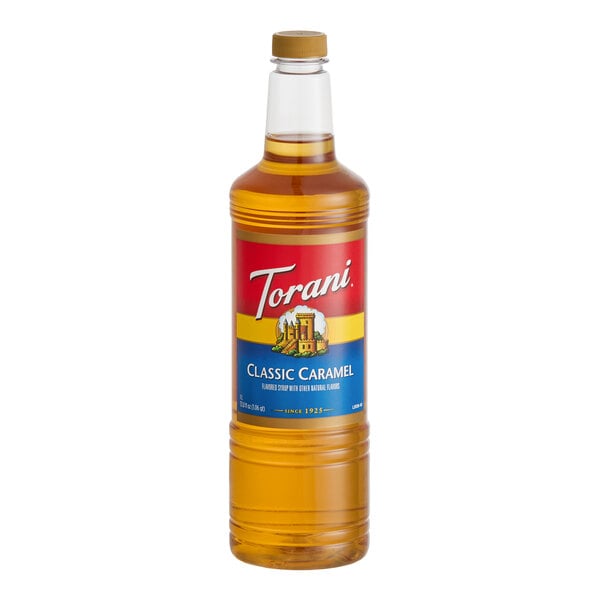 Torani Classic Caramel Flavoring Syrup 1 Liter