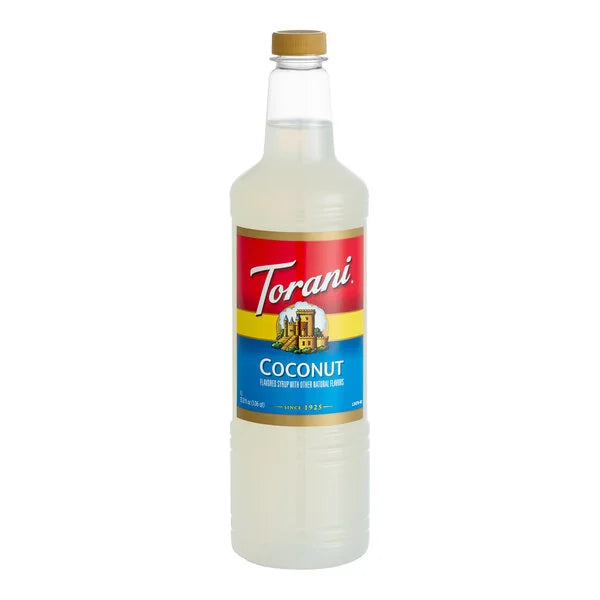 Torani Coconut Flavoring Syrup 1 Liter