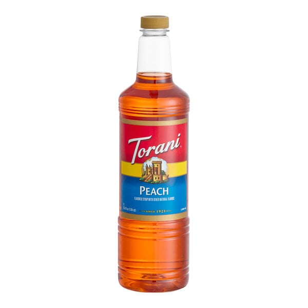 Torani Peach Flavoring Syrup 1 Liter
