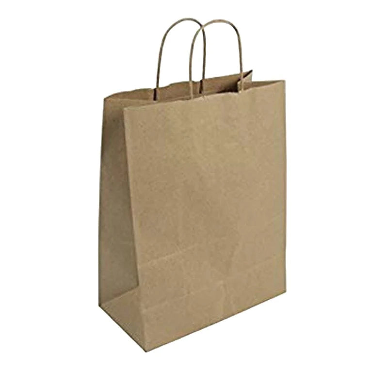 WellChoice Kraft Twisted Handle paper bag 13x7x17" | 250/case