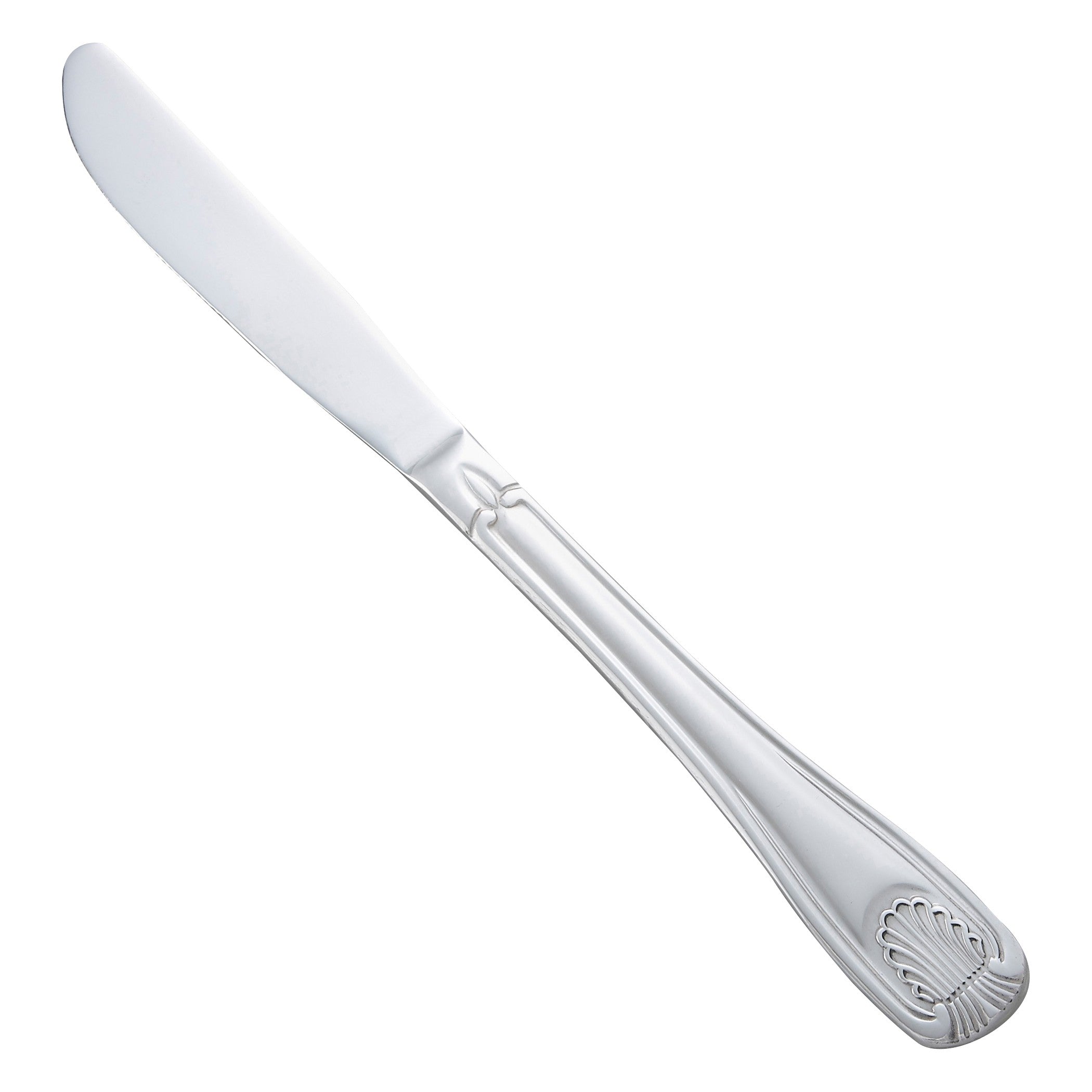Winco 0006-08 Toulouse Heavy Mirror Finish Stainless Steel Dinner Knife (12/Pack)